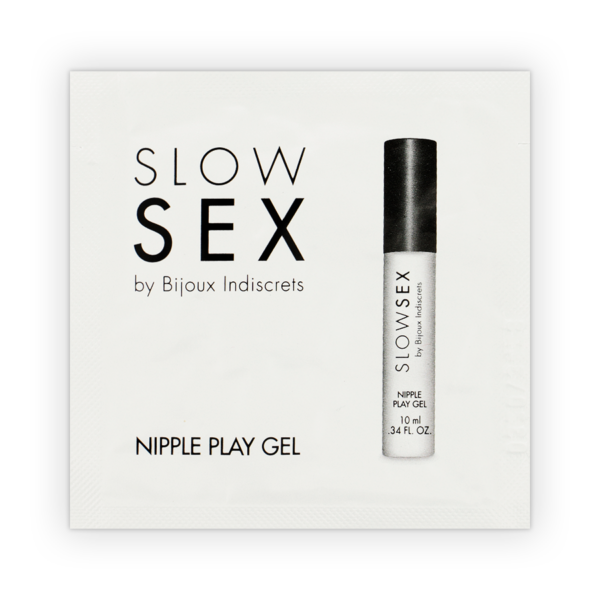 Imagen del artículo erótico BIJOUX - SLOW SEX GEL ESTIMULANTE PEZONES NIPPLE PLAY GEL MONODOSIS de BIJOUX SLOW SEX en la sección DROGUERÍA |Estimulantes para Ellas|Para los senos de Millenial Sexshop.