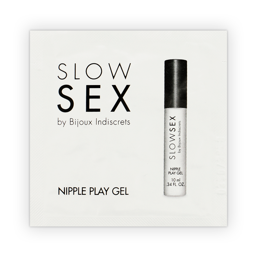 BIJOUX - SLOW SEX GEL ESTIMULANTE PEZONES NIPPLE PLAY GEL MONODOSIS-MillenialSexshop-BIJOUX SLOW SEX Imagen del artículo erótico BIJOUX - SLOW SEX GEL ESTIMULANTE PEZONES NIPPLE PLAY GEL MONODOSIS de BIJOUX SLOW SEX en la sección DROGUERÍA |Estimulantes para Ellas|Para los senos de Millenial Sexshop.
