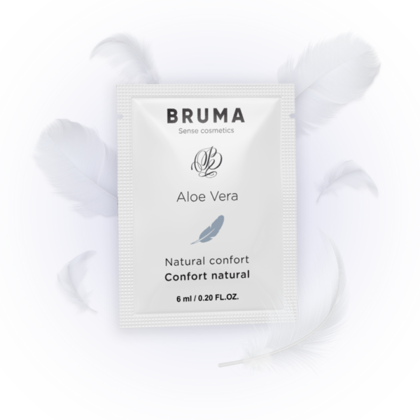 Imagen del artículo erótico BRUMA - 6 ML GEL DESLIZANTE CON ALOE VERA CONFORT NATURAL de BRUMA en la sección DROGUERÍA |Lubricantes|Monodosis de Millenial Sexshop.