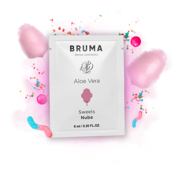 Imagen del artículo erótico BRUMA - 6 ML GEL DESLIZANTE CON ALOE VERA SABOR A NUBE de BRUMA en la sección DROGUERÍA |Lubricantes|Monodosis de Millenial Sexshop.