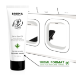 BRUMA - GEL DESLIZANTE CON ACEITE DE SEMILLA EFECTO CALOR SABOR CANNABIS 100 ML - Imagen 3