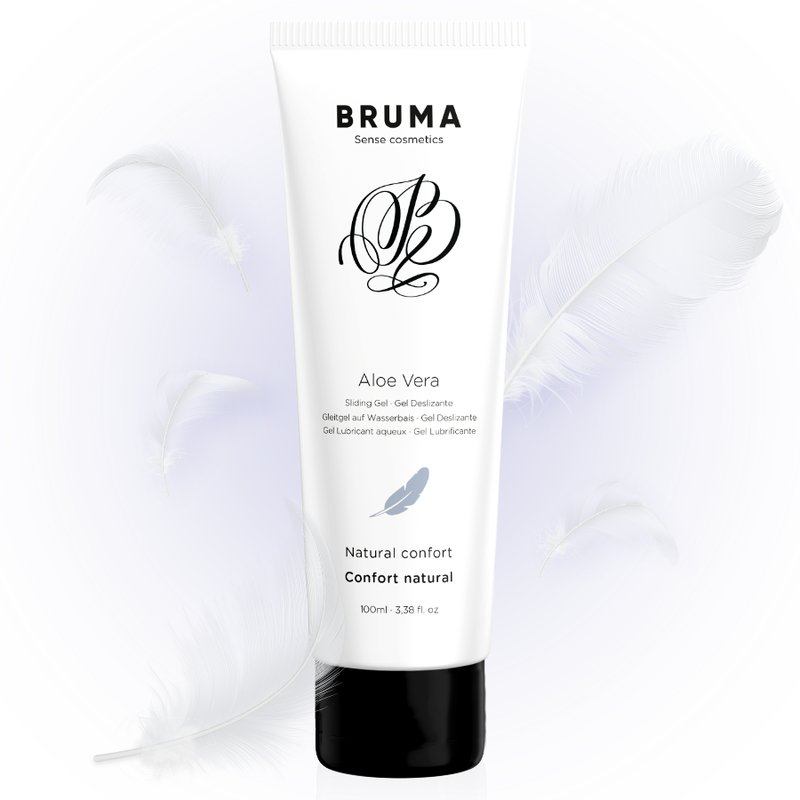 Imagen del artículo erótico BRUMA - GEL DESLIZANTE CON ALOE VERA CONFORT NATURAL 100 ML de BRUMA en la sección DROGUERÍA |Lubricantes|Con deliciosos Sabores de Millenial Sexshop.