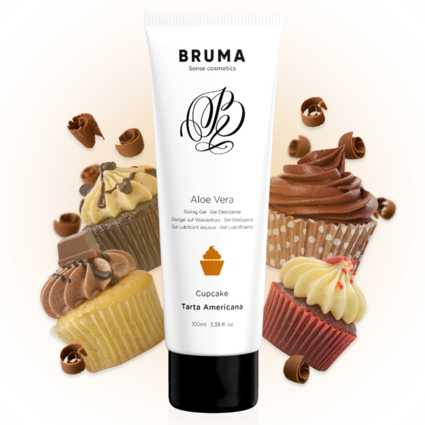 Imagen del artículo erótico BRUMA - GEL DESLIZANTE CON ALOE VERA SABOR A TARTA AMERICANA 100 ML de BRUMA en la sección DROGUERÍA |Lubricantes|Con deliciosos Sabores de Millenial Sexshop.