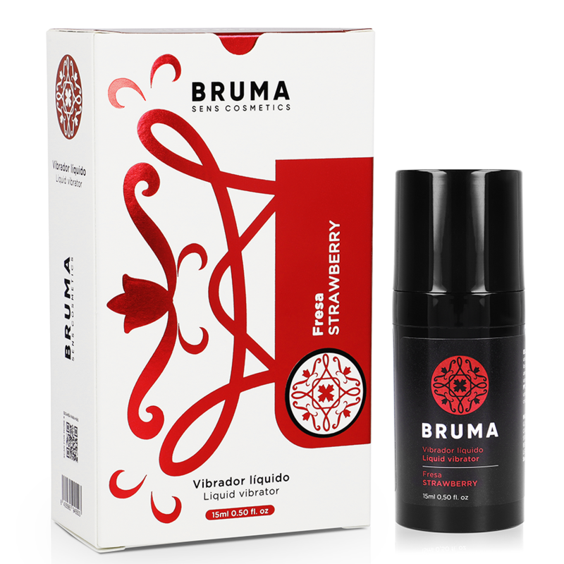 Imagen del artículo erótico BRUMA - VIBRADOR LÍQUIDO FRESA de BRUMA en la sección DROGUERÍA |Estimulantes para Ellas|Vibrador Líquido de Millenial Sexshop.