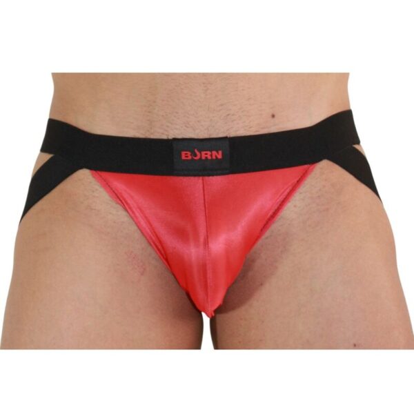 Imagen del artículo erótico BURN - 010 JOCK ROJO / NEGRO S de BURN en la sección MODA & LENCERÍA|Lencería Hombre|Jockstraps de Millenial Sexshop.
