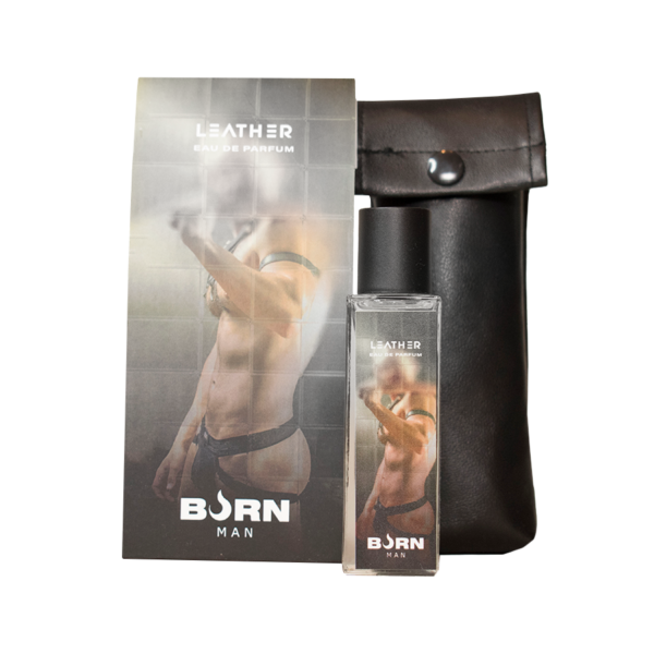 Imagen del artículo erótico BURN - LEATHER PERFUME DE HOMBRE 20 ML de BURN en la sección DROGUERÍA |Perfumes |Perfumes Masculinos de Millenial Sexshop.