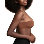 BYE-BRA - BODY CINTA 5 M X 6.5 CM + 3 PARES DE PEZONERAS MARRÓN - Imagen 6