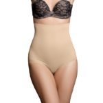 BYE-BRA - FAJA SIN COSTURAS ESTILO PANTIES BEIGE TALLA XXL - Imagen 2