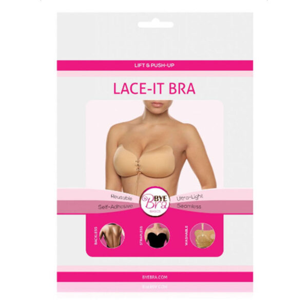 Imagen del artículo erótico BYE-BRA - LACE-IT REALZADOR PUSH-UP NEGRO COPA C de BYE BRA - BRAS en la sección MODA & LENCERÍA|Lencería Mujer|Lencería Sexy|Sujetadores de Millenial Sexshop.