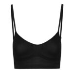 BYE-BRA - MEDIUM CONTROL SUJETADOR SIN COSTURAS NEGRO TALLA XXL - Imagen 4