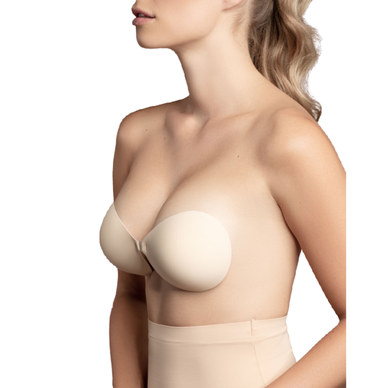 Imagen del artículo erótico BYE-BRA - SUJETADOR INVISIBLE BEIGE COPA C de BYE BRA - BRAS en la sección MODA & LENCERÍA|Lencería Mujer|Lencería Sexy|Sujetadores de Millenial Sexshop.