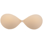 BYE-BRA - SUJETADOR INVISIBLE BEIGE COPA D - Imagen 4