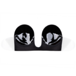 BYE-BRA - SUJETADOR SIN ASAS EN U NEGRO COPA C - Imagen 3