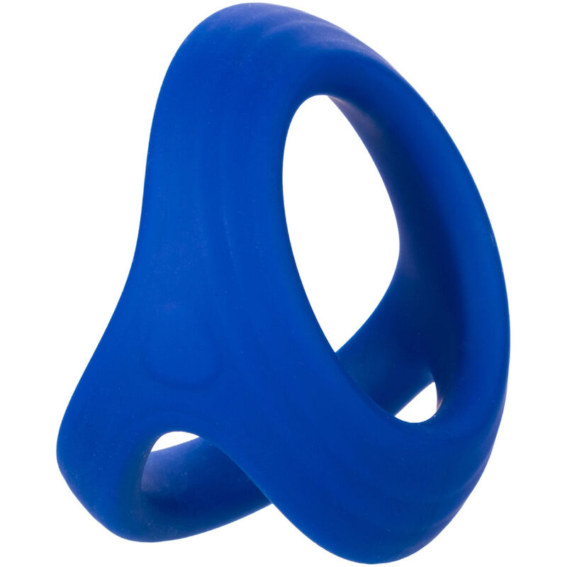 Imagen del artículo erótico CALEXOTICS - ADMIRAL COCK BALL DOBLE ANILLO AZUL de CALEXOTICS en la sección JUGUETES BIENESTAR |Juguetes para Hombres|Accesorios para el pene|Anillos Pene|Anillos sin vibración de Millenial Sexshop.