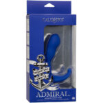 CALEXOTICS - ADMIRAL CURVED ESTIMULADOR & VIBRADOR ANAL AZUL - Imagen 5