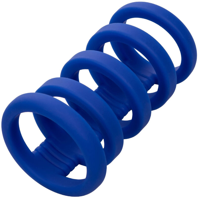 Imagen del artículo erótico CALEXOTICS - ADMIRAL JAULA XTREME PARA PENE AZUL de CALEXOTICS en la sección JUGUETES BIENESTAR |Juguetes para Hombres|Accesorios para el pene|Anillos Pene|Anillos Castidad de Millenial Sexshop.
