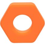 CALEXOTICS - ALPHA ANILLO PROLONG SEXGONO NARANJA - Imagen 3