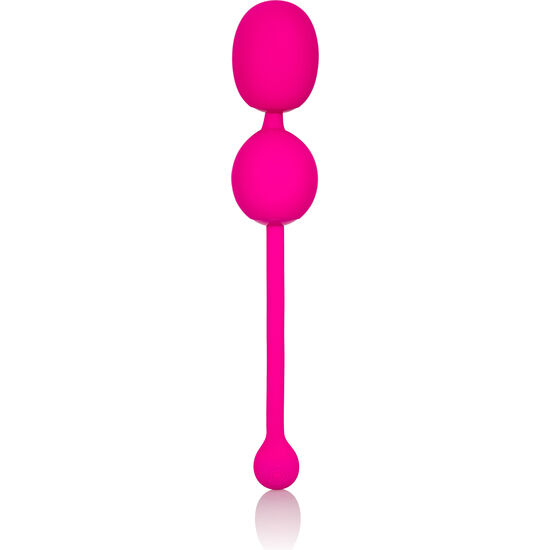 Imagen del artículo erótico CALEXOTICS - BOLAS DUAL KEGEL RECARGABLES ROSA de CALEXOTICS en la sección JUGUETES BIENESTAR |Juguetes para Mujeres|Bolas Chinas|Bolas Silicona de Millenial Sexshop.