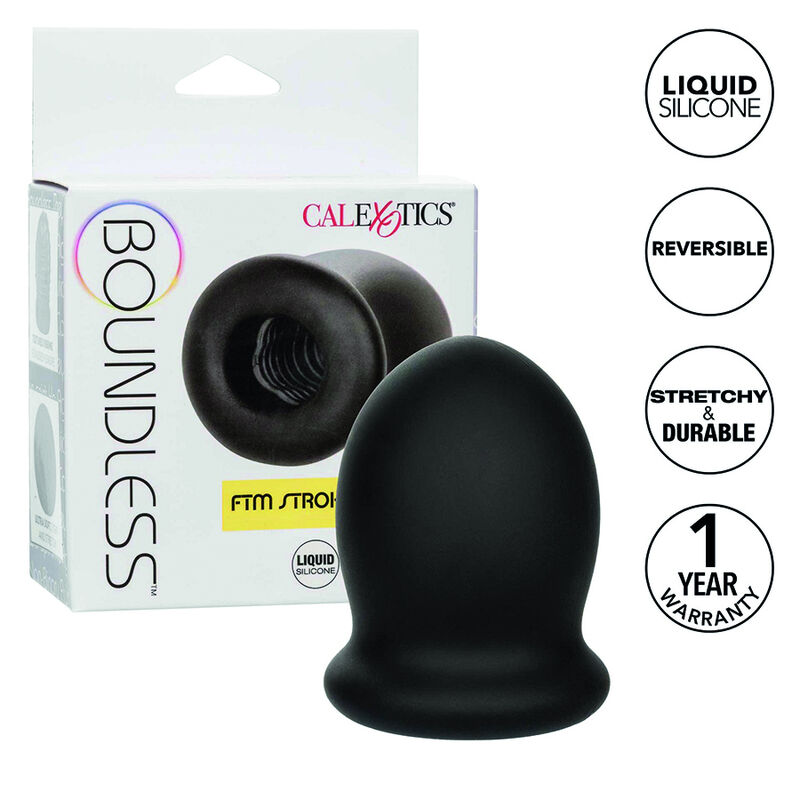 Imagen del artículo erótico CALEXOTICS - BOUNDLESS FTM STROKER REVERSIBLE 7CM de CALEXOTICS en la sección JUGUETES BIENESTAR |Juguetes para Hombres|Masturbadores varios de Millenial Sexshop.