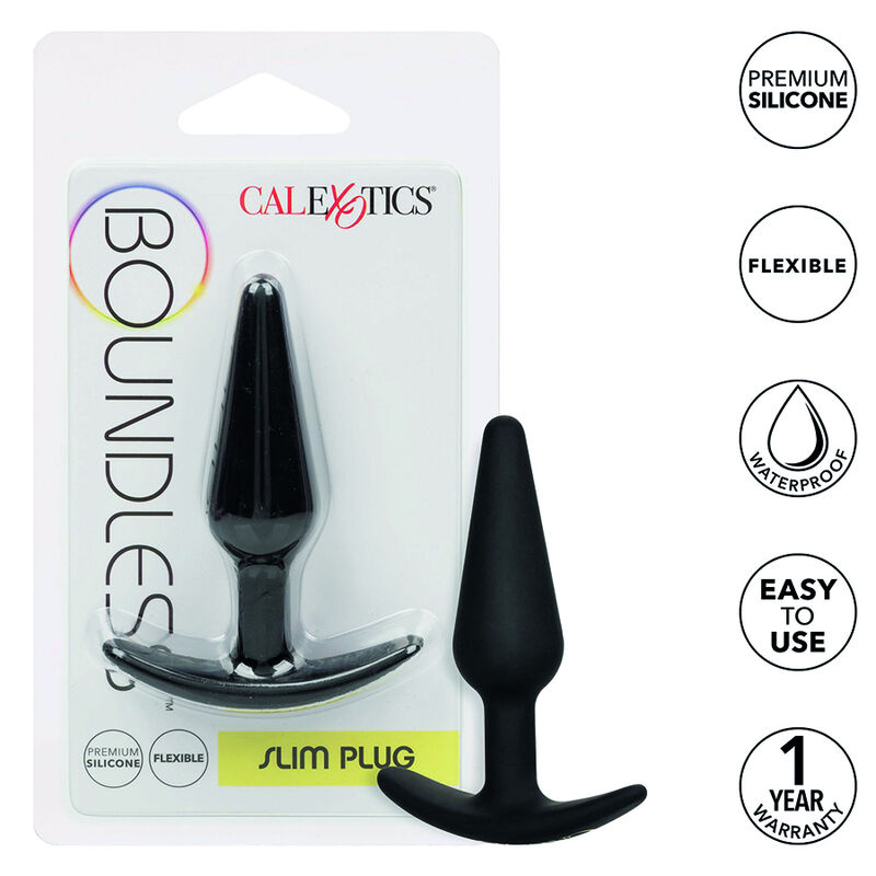 Imagen del artículo erótico CALEXOTICS - BOUNDLESS PLUG ANAL DELGADO de CALEXOTICS en la sección JUGUETES BIENESTAR |Anal|Plugs Anales de Millenial Sexshop.