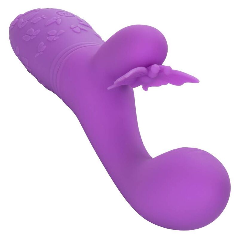 Imagen del artículo erótico CALEXOTICS - BUTTERFLY KISS FLUTTER VIOLETA de CALEXOTICS en la sección JUGUETES BIENESTAR |Vibradores|Vibradores Rabbit de Millenial Sexshop.