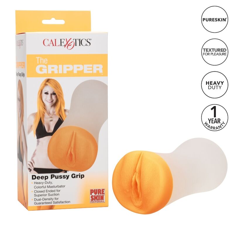 Imagen del artículo erótico CALEXOTICS - DEEP PUSSY GRIP MASTURBADOR BOCA de CALEXOTICS en la sección JUGUETES BIENESTAR |Juguetes para Hombres|Vaginas con vibración de Millenial Sexshop.