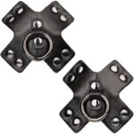 Imagen del artículo erótico CALEXOTICS - EUPHORIA PEZONERAS JUNTA TÓRICA NEGRO de CALEXOTICS en la sección MODA & LENCERÍA|Lencería Mujer|Accesorios|Pezoneras de Millenial Sexshop.