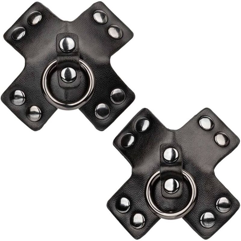 CALEXOTICS - EUPHORIA PEZONERAS JUNTA TÓRICA NEGRO-MillenialSexshop-CALEXOTICS Imagen del artículo erótico CALEXOTICS - EUPHORIA PEZONERAS JUNTA TÓRICA NEGRO de CALEXOTICS en la sección MODA & LENCERÍA|Lencería Mujer|Accesorios|Pezoneras de Millenial Sexshop.