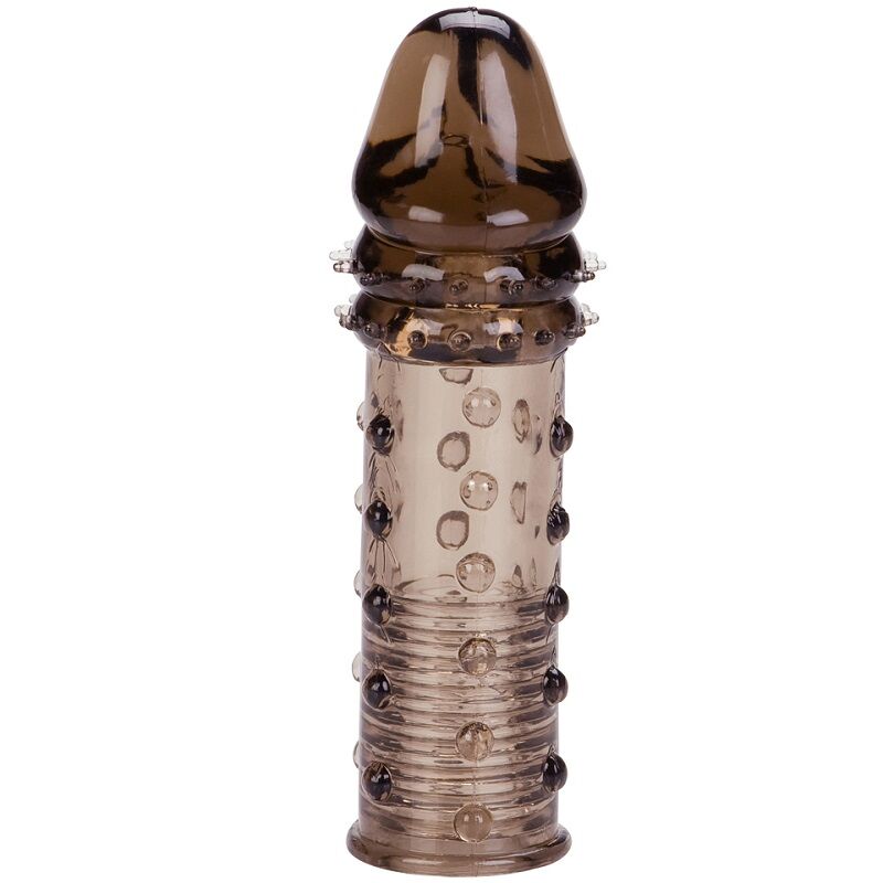 Imagen del artículo erótico CALEXOTICS - EXTENSION DE SILICONA PARA EL PENE NEGRO de CALEXOTICS en la sección JUGUETES BIENESTAR |Juguetes para Hombres|Accesorios para el pene|Fundas Pene con Extensión de Millenial Sexshop.