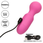 CALEXOTICS - FIRST TIME MASAJEADOR RECARGABLE 10 VIBRACIONES ROSA - Imagen 7