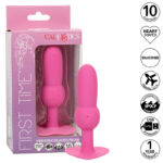 Imagen del artículo erótico CALEXOTICS - FIRST TIME PLUG ANAL CON CUENCAS 10 VIBRACIONES ROSA de CALEXOTICS en la sección JUGUETES BIENESTAR |Anal|Vibradores Anales de Millenial Sexshop.