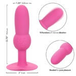 CALEXOTICS - FIRST TIME PLUG ANAL CON CUENCAS 10 VIBRACIONES ROSA - Imagen 7