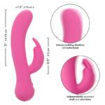 CALEXOTICS - FIRST TIME VIBRADOR RABBIT RECARGABLE ROSA - Imagen 7