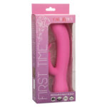 CALEXOTICS - FIRST TIME VIBRADOR RABBIT RECARGABLE ROSA - Imagen 10