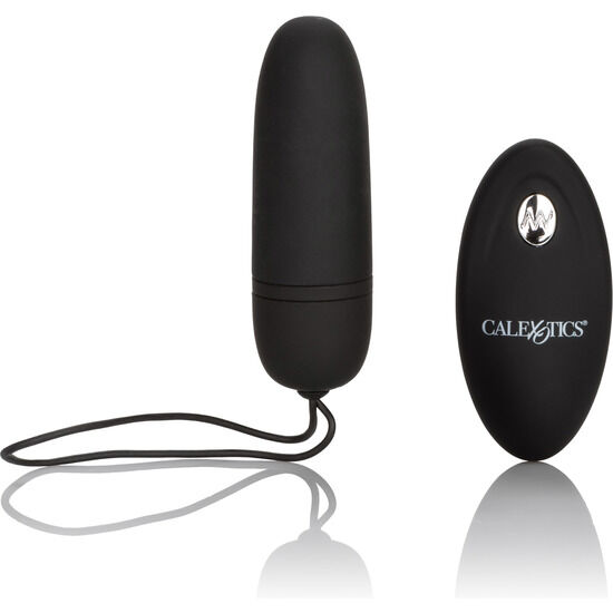 Imagen del artículo erótico CALEXOTICS - HUEVO VIBRADOR DE SILICONA CON MANDO NEGRO de CALEXOTICS en la sección JUGUETES BIENESTAR |Vibradores|Vibradores control remoto de Millenial Sexshop.