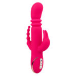 CALEXOTICS - JACK FANTASY TRIPLE VIBRADOR CALENTABLE RABBIT ROSA - Imagen 2
