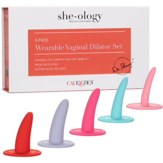 Imagen del artículo erótico CALEXOTICS - KIT 5PC DILATADORES VAGINALES O ANALES MULTICOLOR de CALEXOTICS en la sección JUGUETES BIENESTAR |Anal|Plugs Anales de Millenial Sexshop.