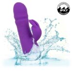 CALEXOTICS - MANHATTAN BEACH MARVEL VIBRADOR RABBIT MORADO BY CALIFORNIA DREAMING - Imagen 6