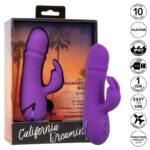 CALEXOTICS - MANHATTAN BEACH MARVEL VIBRADOR RABBIT MORADO BY CALIFORNIA DREAMING - Imagen 9