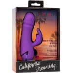 CALEXOTICS - MANHATTAN BEACH MARVEL VIBRADOR RABBIT MORADO BY CALIFORNIA DREAMING - Imagen 10