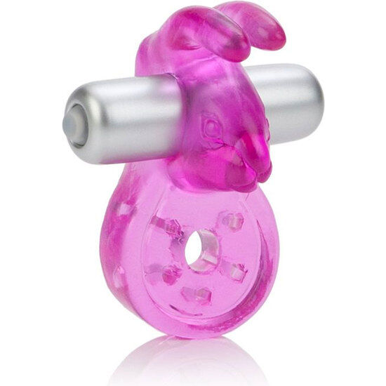 Imagen del artículo erótico CALEXOTICS - MICRO VIBE AROUSER BUNNY ANILLO VIBRADOR ROSA de CALEXOTICS en la sección JUGUETES BIENESTAR |Juguetes para Hombres|Accesorios para el pene|Anillos Pene|Anillos con Vibración de Millenial Sexshop.