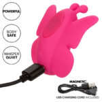 CALEXOTICS - NEON VIBES THE FLUTTER VIBE ESTIMULADOR 10 VIBRACIONES ROSA - Imagen 9