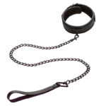 CALEXOTICS - NOCTURNAL COLLAR Y CORREA CUERO AJUSTABLE NEGRO - Imagen 2