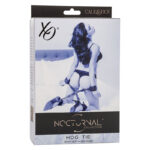 CALEXOTICS - NOCTURNAL CONECTOR HOG TIE CUERO AJUSTABLE NEGRO - Imagen 7