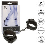 Imagen del artículo erótico CALEXOTICS - NOCTURNAL ESPOSAS DE TOBILLO CUERO AJUSTABLE NEGRO de CALEXOTICS en la sección BDSM & BONDAGE |Bondage|Esposas de Millenial Sexshop.