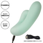 CALEXOTICS - PACIFICA FIJI VIBRADOR Y ESTIMULADOR PUNTO G 10 VIBRACIONES AQUA - Imagen 9