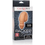 CALEXOTICS - PACKING PENIS PENE DE SILICONA 12.75CM CARAMELO - Imagen 3