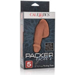 CALEXOTICS - PACKING PENIS PENE REALÍSTICO 14.5 CM MARRÓN - Imagen 2