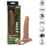 CALEXOTICS - PERFORMANCE MAXX DOBLE PENETRADOR RECARGABLE PIEL MORENO - Imagen 2