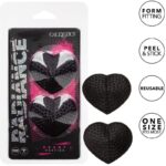 Imagen del artículo erótico CALEXOTICS - RADIANCE PEZONERAS JOYA FORMA DE CORAZÓN de CALEXOTICS en la sección MODA & LENCERÍA|Lencería Mujer|Accesorios|Pezoneras de Millenial Sexshop.